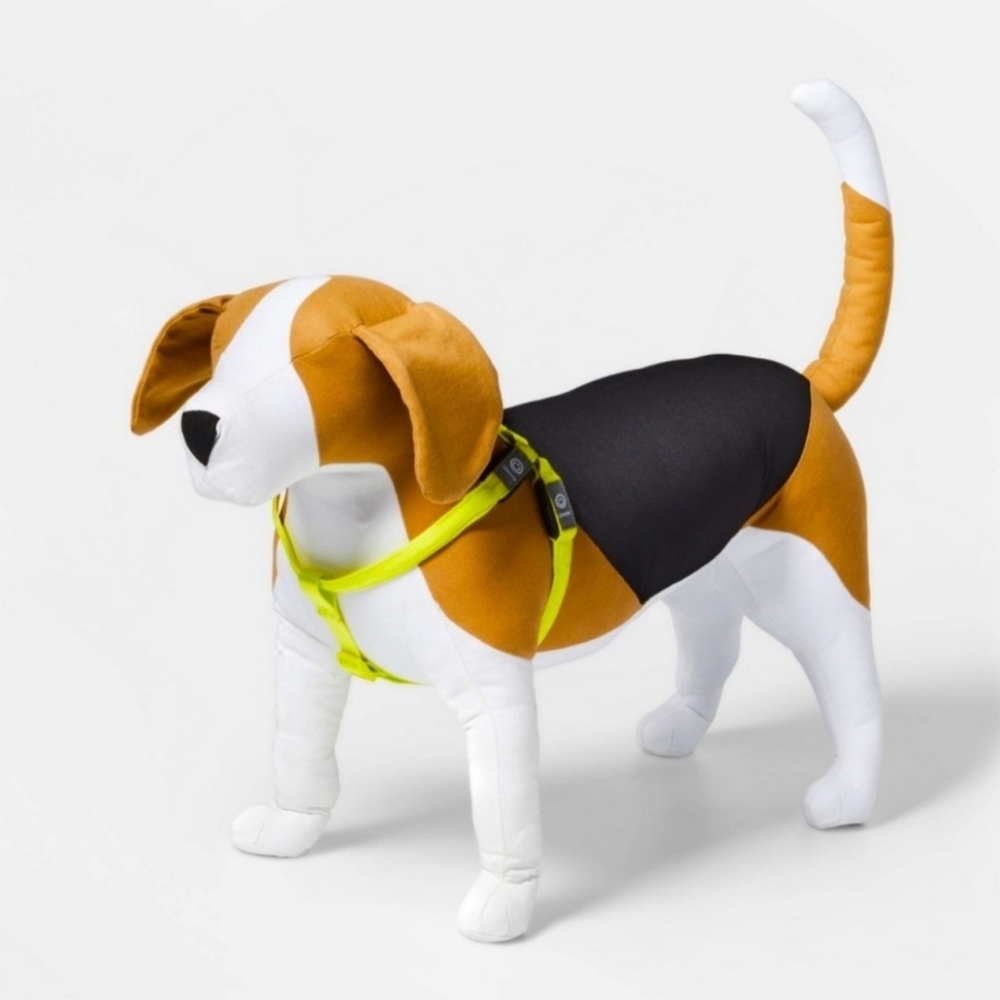 Boots & Barkley Light-Up LED | Sz:Medium Dog Rechargeable Harness | NWT | HP